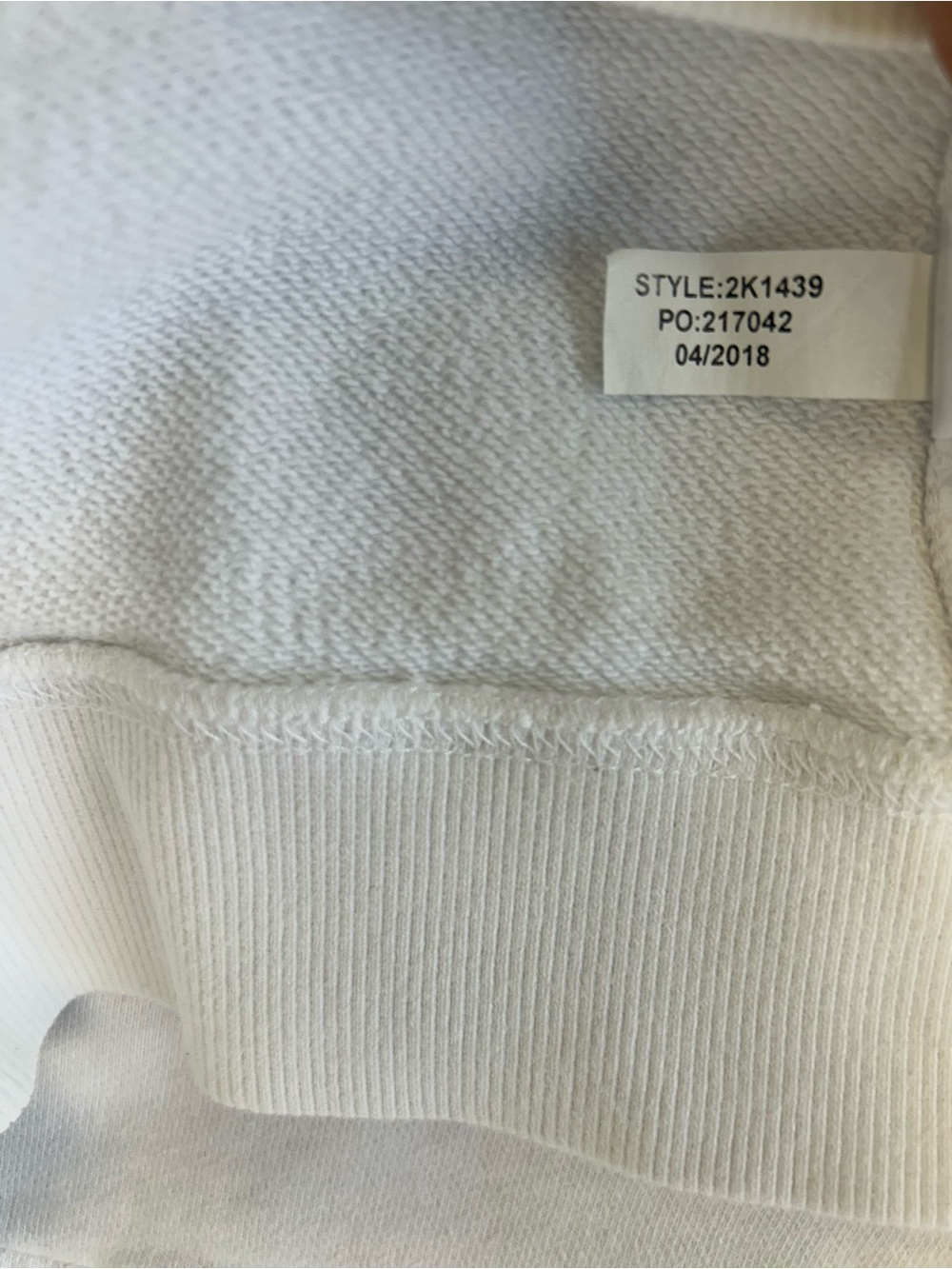 Vineyard Vines White Quarter‑Zip Sweater with Blue Trim year 2018 - Picture 5 of 6